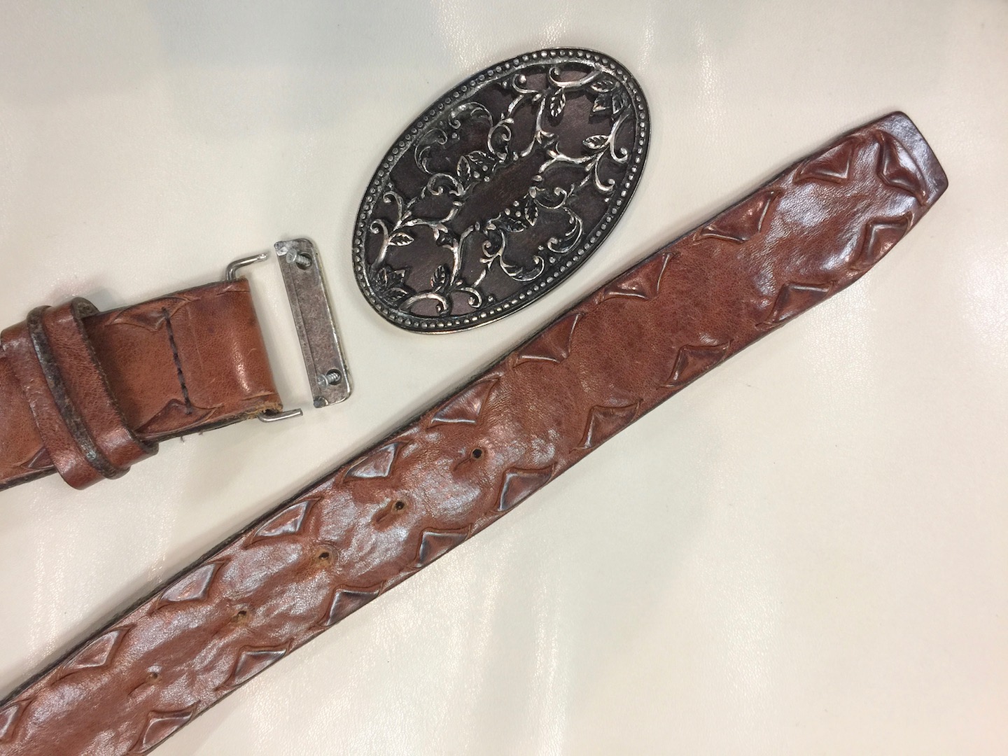 ベルトバックル修理