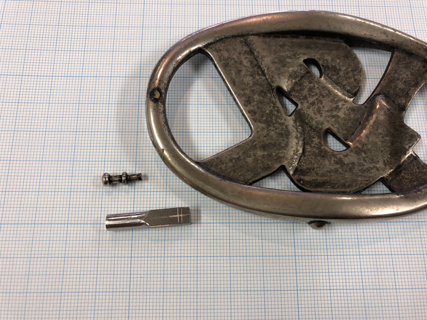 ベルトバックル修理