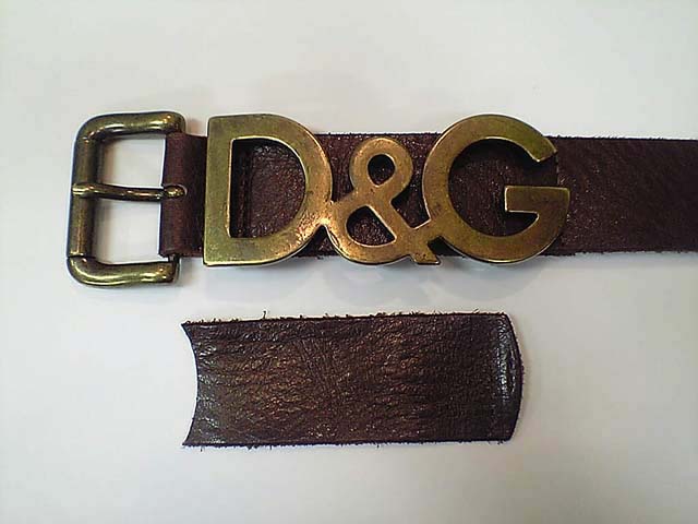 ドルチェ&ガッバーナベルトサイズ直し