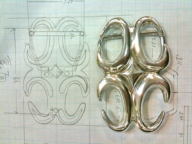 ベルトバックル修理