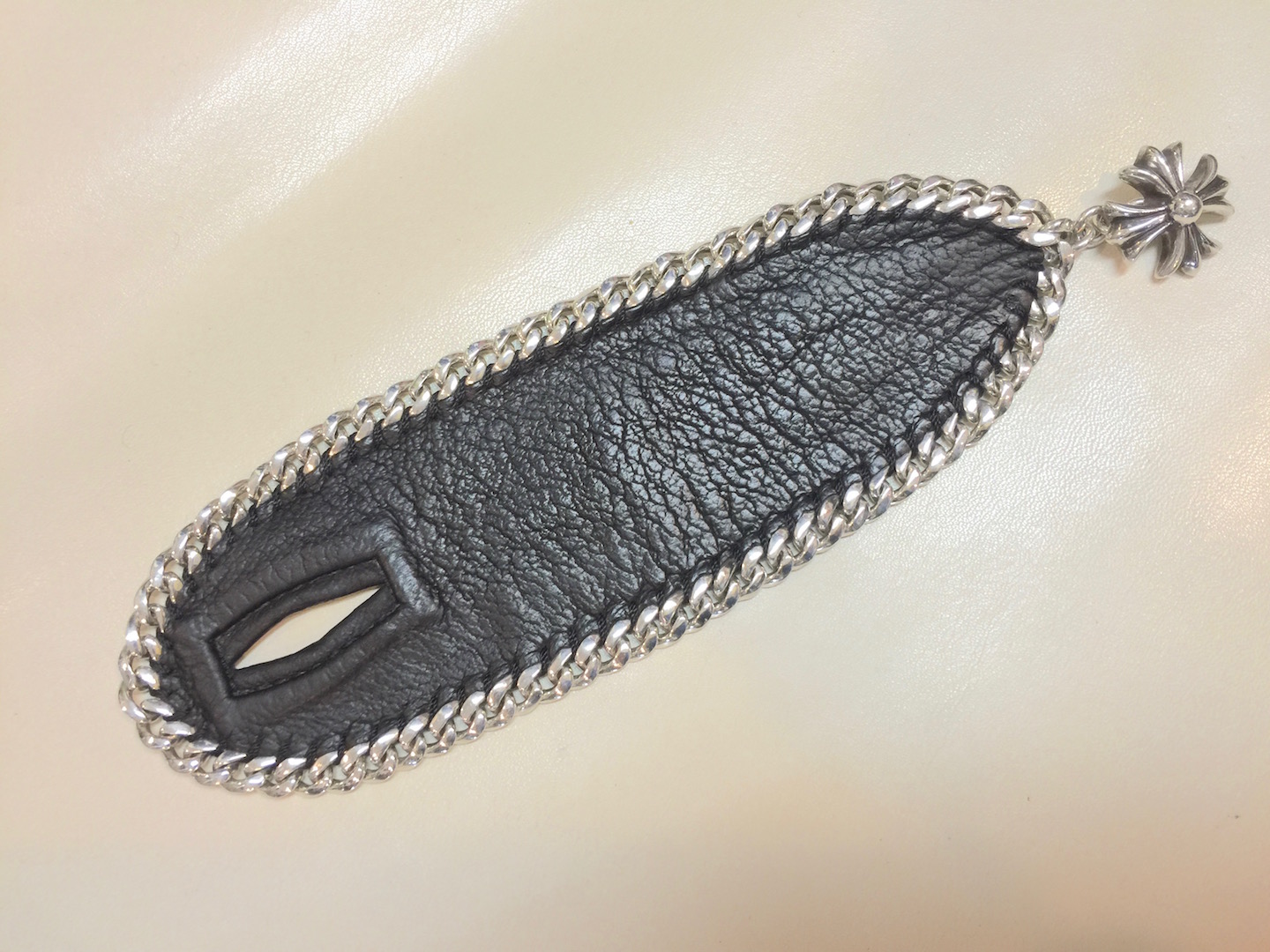 CHROME HEARTS(クロムハーツ)研磨&染色&縫製完了!