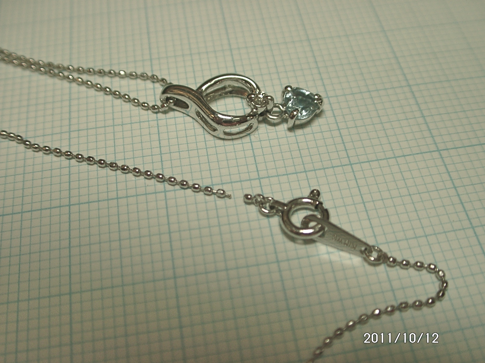 鎖の修理　K18WG