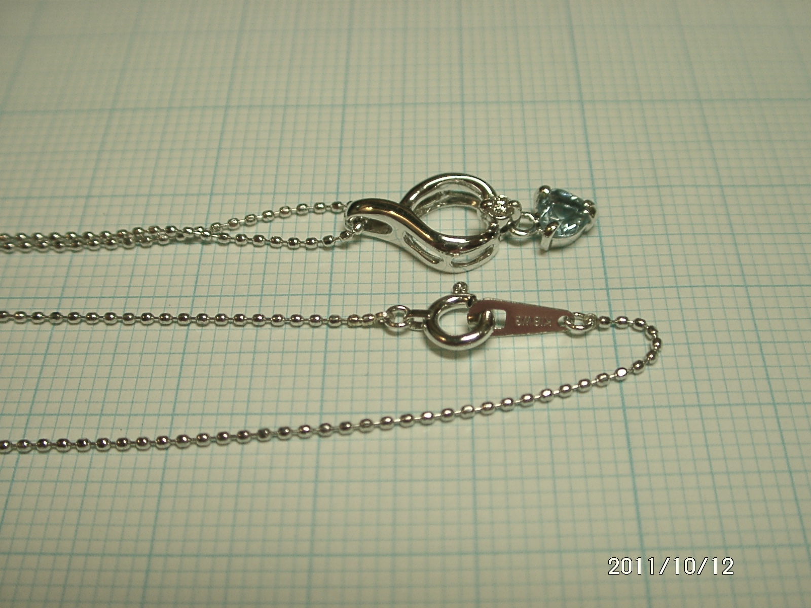 鎖の修理　K18WG