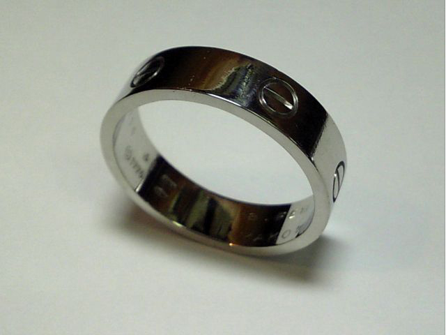 cartierカルティエ K18WGリング