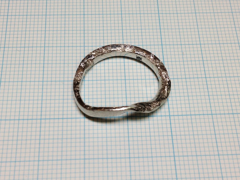 プラチナ900指輪の修理