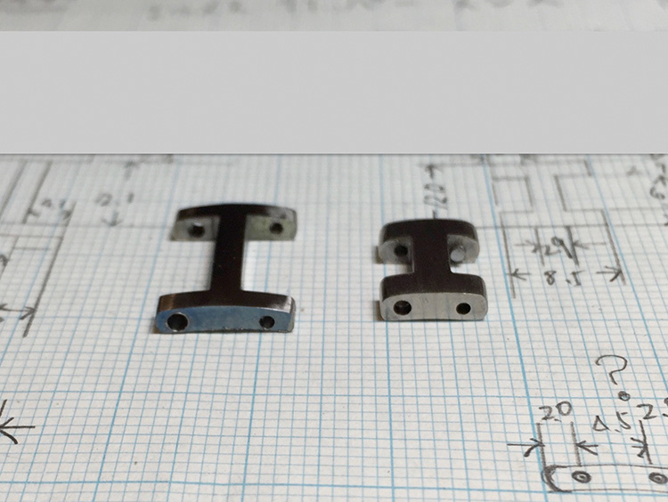 時計：HERMES CLIPPER（エルメスクリッパー）コマ作り