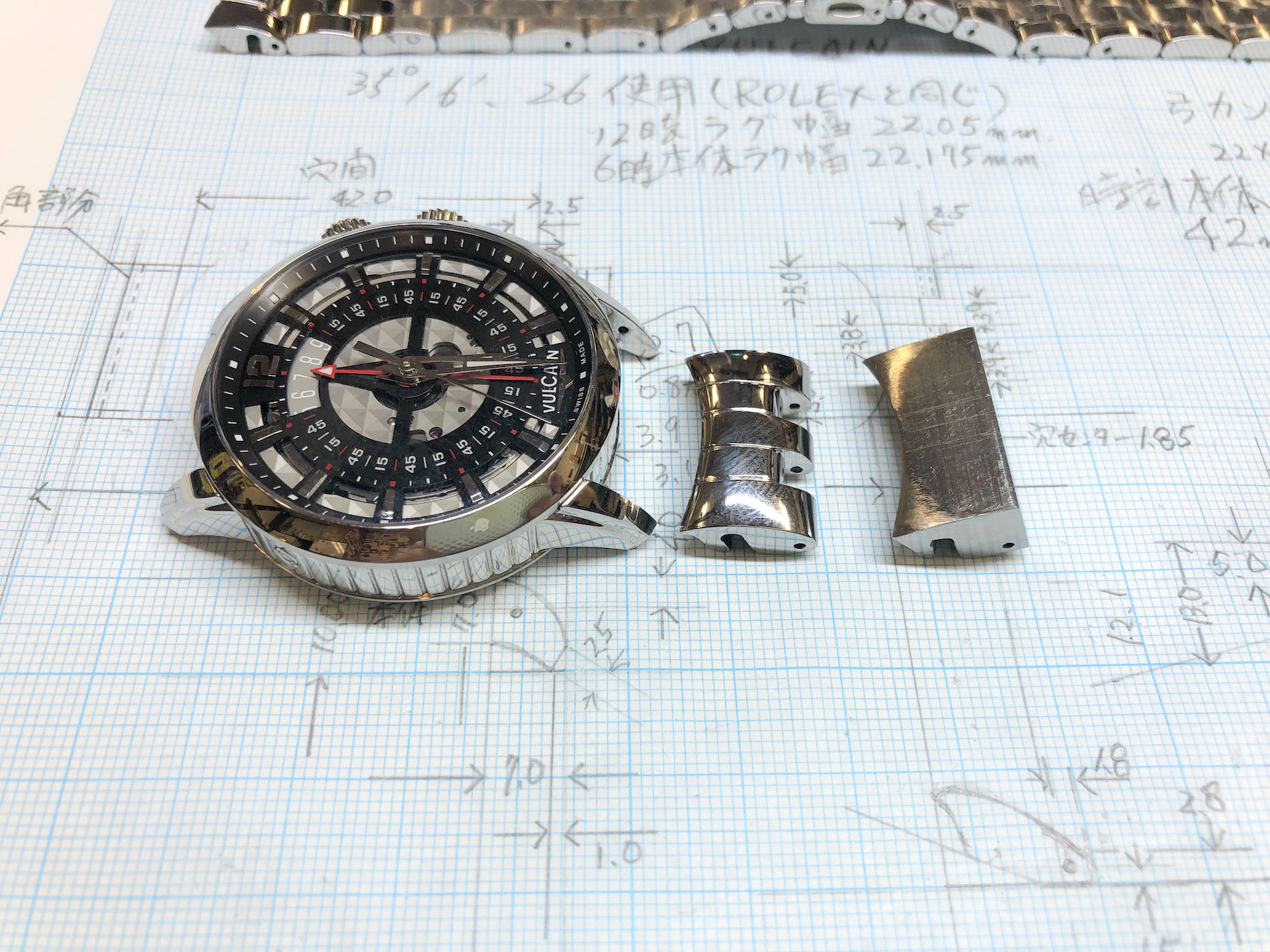 完成後微調整中