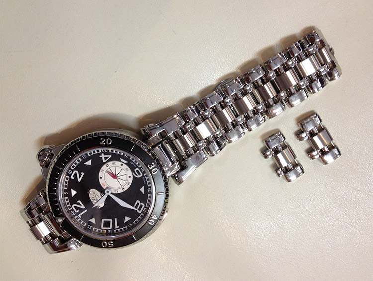 時計のベルト修理